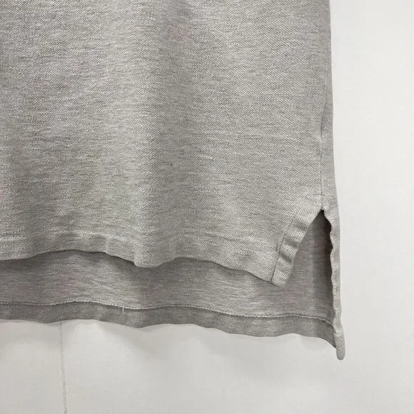 Polo Sport Vintage Ralph Lauren Large Logo Made in USA Grey Polo Shirt M - Picture 5 of 10